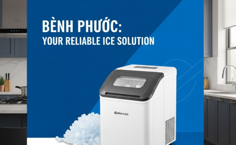 Máy Làm Đá Bình Phước – Giải Pháp Tiết Kiệm Và Chủ Động Nguồn Đá Sạch Cho Mọi Hộ Kinh Doanh
