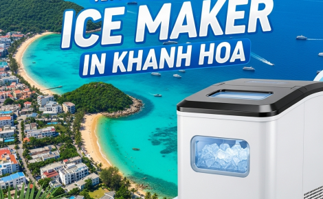 Máy Làm Đá Khánh Hòa – Giải Pháp Đá Sạch Chủ Động Cho Mọi Cơ Sở Kinh Doanh
