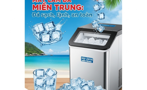 Máy Làm Đá Miền Trung – Giải Pháp Kinh Doanh Thông Minh Cho Thời Tiết Nắng Nóng