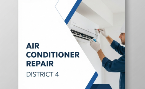 Sửa Máy Lạnh Quận 4 – Thợ Giỏi Có Mặt, Sửa Nhanh Tận Nhà