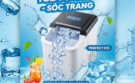 Máy Làm Đá Sóc Trăng – Giải Pháp Làm Đá Nhanh, Sạch Cho Kinh Doanh Hiện Đại