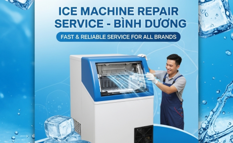 Sửa Máy Làm Đá Bình Dương – Dịch Vụ Tận Nơi, Nhanh Chóng, Uy Tín