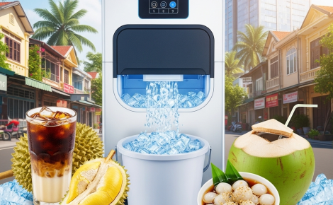 Máy Làm Đá Viên Tốt Nhất Cho Gia Đình Vào Mùa Hè