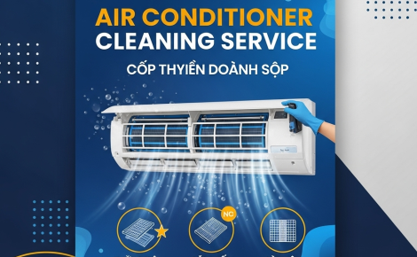 Vệ Sinh Máy Lạnh Tân Uyên – Dịch Vụ Tận Nơi, Làm Sạch Kỹ, Giá Rẻ 
